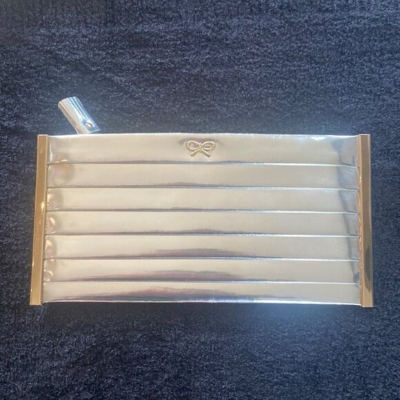 Anya Hindmarch Clutch Pleated Mini Evening Bag - Picture 1 of 8